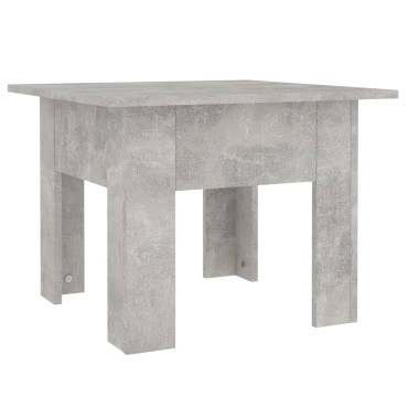 vidaXL Τραπεζάκι Σαλονιού Γκρι Σκυροδέματος 55x55x42cm Μοριοσανίδα 1 τεμ.
