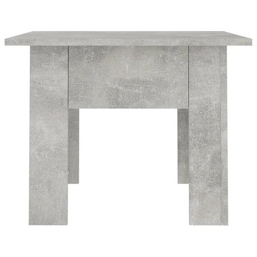 vidaXL Τραπεζάκι Σαλονιού Γκρι Σκυροδέματος 55x55x42cm Μοριοσανίδα 1 τεμ.