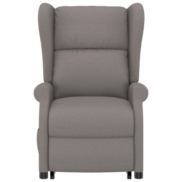 vidaXL Πολυθρόνα με Ανύψωση Taupe Υφασμάτινη 73x95x103cm 1 τεμ.