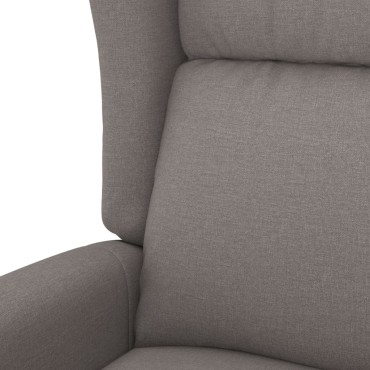vidaXL Πολυθρόνα με Ανύψωση Taupe Υφασμάτινη 73x95x103cm 1 τεμ.
