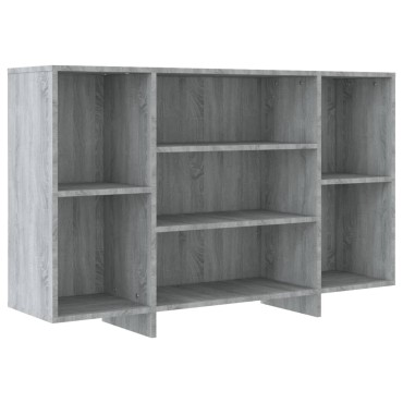 vidaXL Ντουλάπι Γκρι Sonoma 120x30x75cm από Επεξεργ. Ξύλο 1 τεμ.