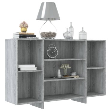 vidaXL Ντουλάπι Γκρι Sonoma 120x30x75cm από Επεξεργ. Ξύλο 1 τεμ.