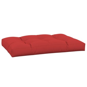 vidaXL Μαξιλάρι Καναπέ Παλέτας Κόκκινο 120x80x12cm Υφασμάτινο
