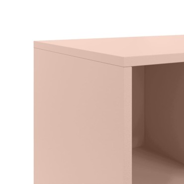 vidaXL Ντουλάπι Ροζ 100,5x39x72cm από Χάλυβα 1 τεμ.