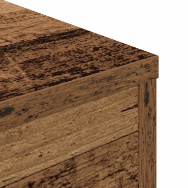 vidaXL Τραπεζάκι σαλονιού Παλιό ξύλο 55x55x30cm Κατασκευασμένο ξύλο 1 τεμ.