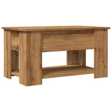 vidaXL Τραπεζάκι σαλονιού Artisan Oak 79x49x41cm Κατασκευασμένο ξύλο 1 τεμ.