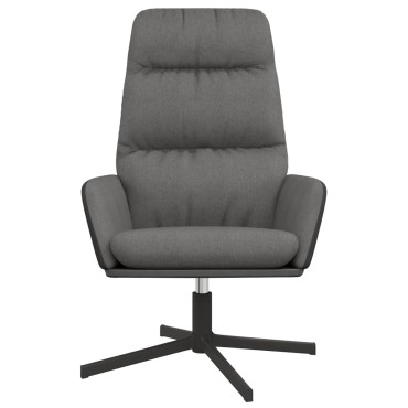 vidaXL Πολυθρόνα Relax Ανοιχτό Γκρι Υφασμάτινη 70x77x98cm 1 τεμ.
