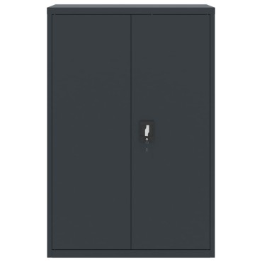 vidaXL Αρχειοθήκη Ανθρακί 90x40x140cm Ατσάλινη 1 τεμ.