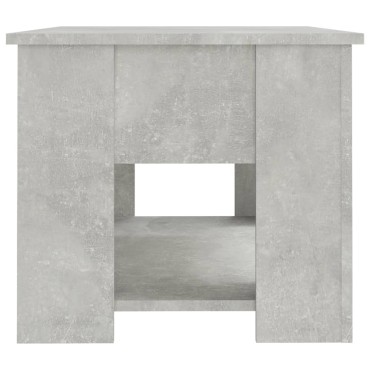 vidaXL Τραπεζάκι Σαλονιού Γκρι Σκυρ. 79x49x41cm Επεξεργασμένο Ξύλο 1 τεμ.