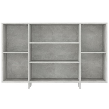 vidaXL Ντουλάπι Γκρι Σκυροδέματος 120x30x75cm Επεξεργασμένο Ξύλο 1 τεμ.