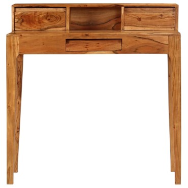 vidaXL Σεκρετέρ με Συρτάρια 88x50x90cm από Μασίφ Ξύλο 1 τεμ.