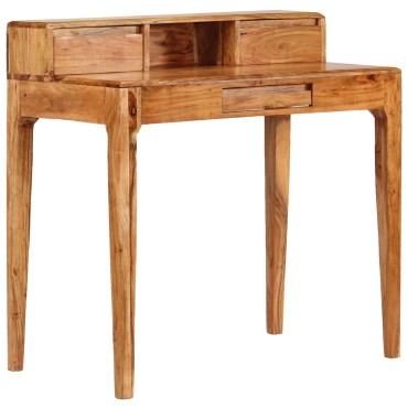 vidaXL Σεκρετέρ με Συρτάρια 88x50x90cm από Μασίφ Ξύλο 1 τεμ.