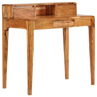 vidaXL Σεκρετέρ με Συρτάρια 88x50x90cm από Μασίφ Ξύλο 1 τεμ.