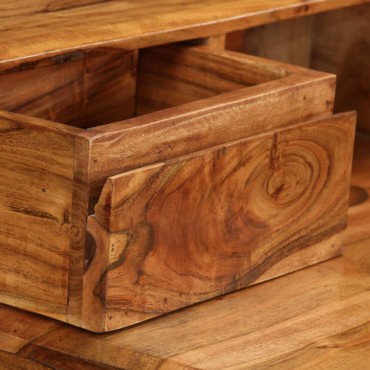 vidaXL Σεκρετέρ με Συρτάρια 88x50x90cm από Μασίφ Ξύλο 1 τεμ.