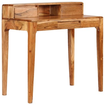 vidaXL Σεκρετέρ με Συρτάρια 88x50x90cm από Μασίφ Ξύλο 1 τεμ.