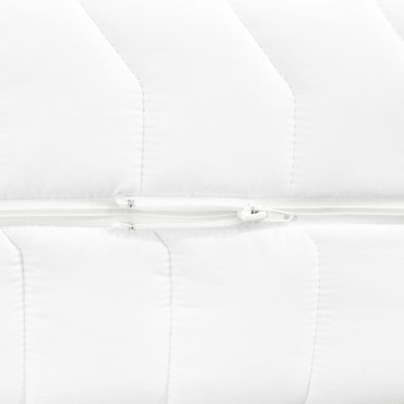 vidaXL Στρώμα με 7 Ζώνες Ανεξάρτητα Ελατήρια 90x200cm / 20cm H2 1 τεμ. - Μονό