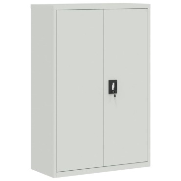vidaXL Ντουλάπα Γραφείου 90x40x140cm Γκρι Ατσάλινη 1 τεμ.