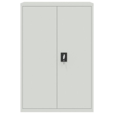 vidaXL Ντουλάπα Γραφείου 90x40x140cm Γκρι Ατσάλινη 1 τεμ.