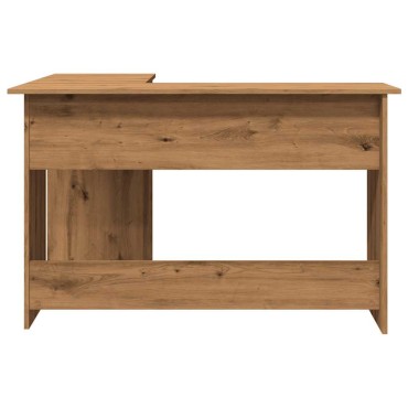 vidaXL Γραφείο Γωνιακό Τεχνίτης Δρυς 120x140x75cm Επεξεργασμένο Ξύλο 1 τεμ.