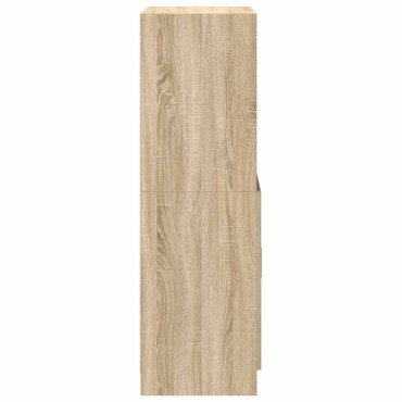 vidaXL Στήλη Κουζίνας Sonoma Δρυς 57x41,5x131,5cm Επεξεργασμένο Ξύλο