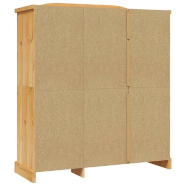 vidaXL Ντουλάπα Τρίφυλλη Μεξικάνικο Στιλ Corona 150,5x52x170cm 1 τεμ.