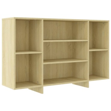 vidaXL Ντουλάπι Sonoma Δρυς 120x30x75cm από Επεξεργασμένο Ξύλο 1 τεμ.