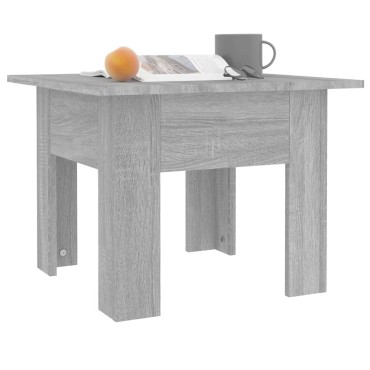 vidaXL Τραπεζάκι Σαλονιού Γκρι Sonoma 55x55x42cm Επεξεργασμένο Ξύλο 1 τεμ.
