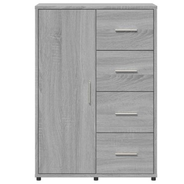 vidaXL Ντουλάπι Γκρι Sonoma 60x31x84cm από Επεξεργασμένο Ξύλο 1 τεμ.