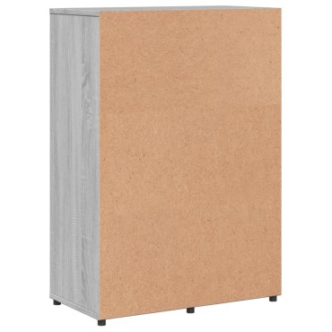 vidaXL Ντουλάπι Γκρι Sonoma 60x31x84cm από Επεξεργασμένο Ξύλο 1 τεμ.