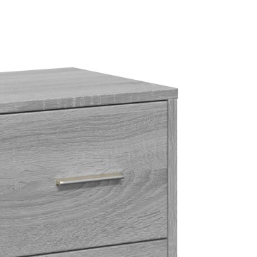 vidaXL Ντουλάπι Γκρι Sonoma 60x31x84cm από Επεξεργασμένο Ξύλο 1 τεμ.