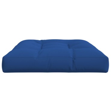 vidaXL Μαξιλάρι Παλέτας Μπλε Ρουά 120x80x12cm Υφασμάτινο
