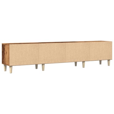 vidaXL Έπιπλο Τηλεόρασης Όψη Παλαιού Ξύλου 180x31,5x40cm Επεξ. Ξύλο