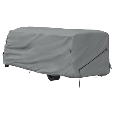 vidaXL Καλύμματα αυτοκινούμενων γκρι 870x235x275 cm μη υφασμένο ύφασμα