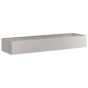 vidaXL Ζαρντινιέρα 280x80x40 εκ. Ατσάλι Σκληρυθέν στον Αέρα