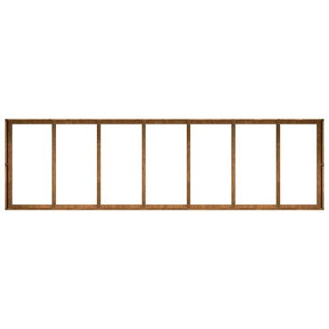 vidaXL Ζαρντινιέρα 280x80x40 εκ. Ατσάλι Σκληρυθέν στον Αέρα
