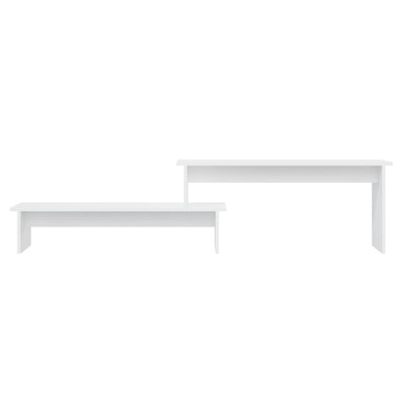 vidaXL Έπιπλο Τηλεόρασης Λευκό 180x30x43cm από Επεξ. Ξύλο