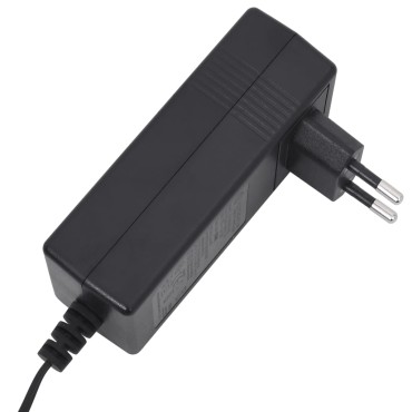 vidaXL Πολυθρόνα Μασάζ Ηλεκτρική Ανακλινόμενη Καφέ Υφασμάτινη 66x89,5x95,5cm 1 τεμ.