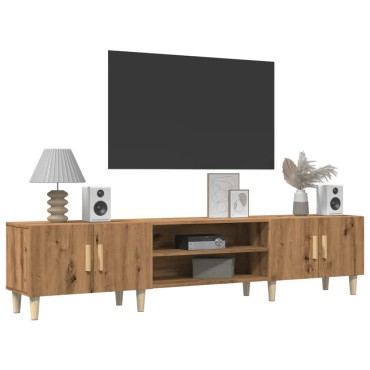 vidaXL Έπιπλο Τηλεόρασης Αρτισιανή Δρυς 180x31,5x40cm Επεξ. Ξύλο