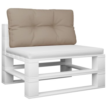 vidaXL Μαξιλάρι Παλέτας Taupe 70x40x12cm Υφασμάτινο