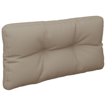 vidaXL Μαξιλάρι Παλέτας Taupe 70x40x12cm Υφασμάτινο