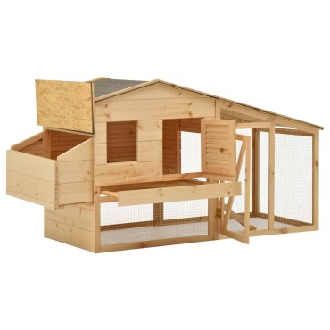 vidaXL Κοτέτσι 178 x 67 x 92 εκ. από Μασίφ Ξύλο Πεύκου
