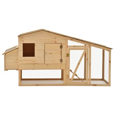 vidaXL Κοτέτσι 178 x 67 x 92 εκ. από Μασίφ Ξύλο Πεύκου