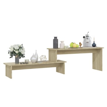 vidaXL Έπιπλο Τηλεόρασης Sonoma Δρυς 180x30x43cm από Επεξ. Ξύλο