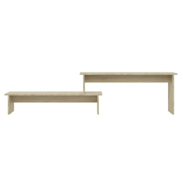 vidaXL Έπιπλο Τηλεόρασης Sonoma Δρυς 180x30x43cm από Επεξ. Ξύλο