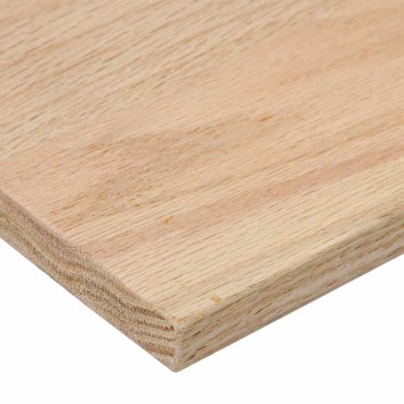 vidaXL Πατάκια Σκάλας 2 τεμ. 100x30x2 εκ. Ακατέργαστο Μασίφ Ξύλο Δρυός