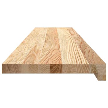vidaXL Περβάζια παραθύρων 2 τεμ. 120x30x2 εκ. Ακατέργαστο Μασίφ Δρυός
