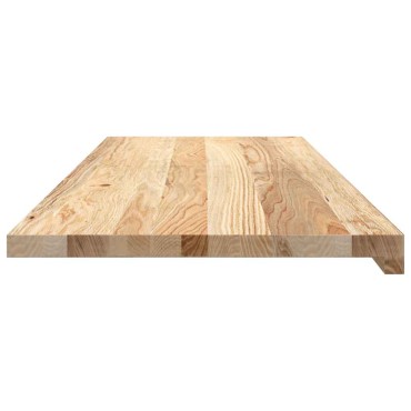 vidaXL Περβάζια παραθύρων 2 τεμ. 110x40x2 εκ. Ακατέργαστο Μασίφ Δρυός