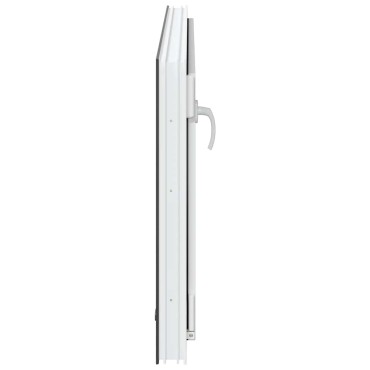 vidaXL Παράθυρο Υπογείου "RISOR" 110x50 εκ. Ανακλινόμενο & Περιστρεφόμενο DIN Αριστερό Ανθρακί