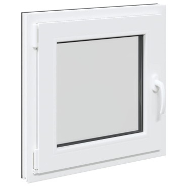 vidaXL Παράθυρο Υπογείου "RISOR" 50x50 εκ. Ανακλινόμενο & Περιστρεφόμενο DIN Αριστερό Ανθρακί