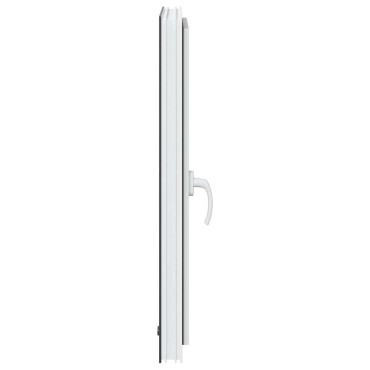 vidaXL Παράθυρο Υπογείου "RISOR" 60x80 εκ. Ανακλινόμενο & Περιστρεφόμενο DIN Αριστερό Ανθρακί